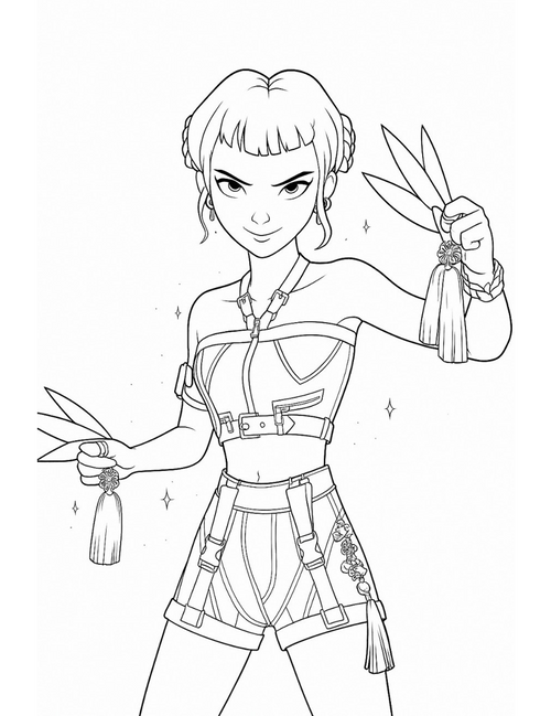 Carte de Colorat K-POP – Distracție și Creativitate pentru Fanii K-Pop!