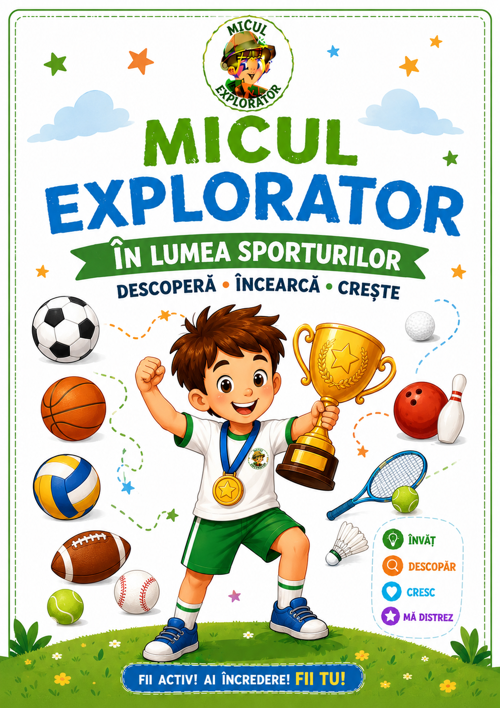 Pachet Complet Micul Explorator – 4 Cărți Digitale Educative pentru Copii