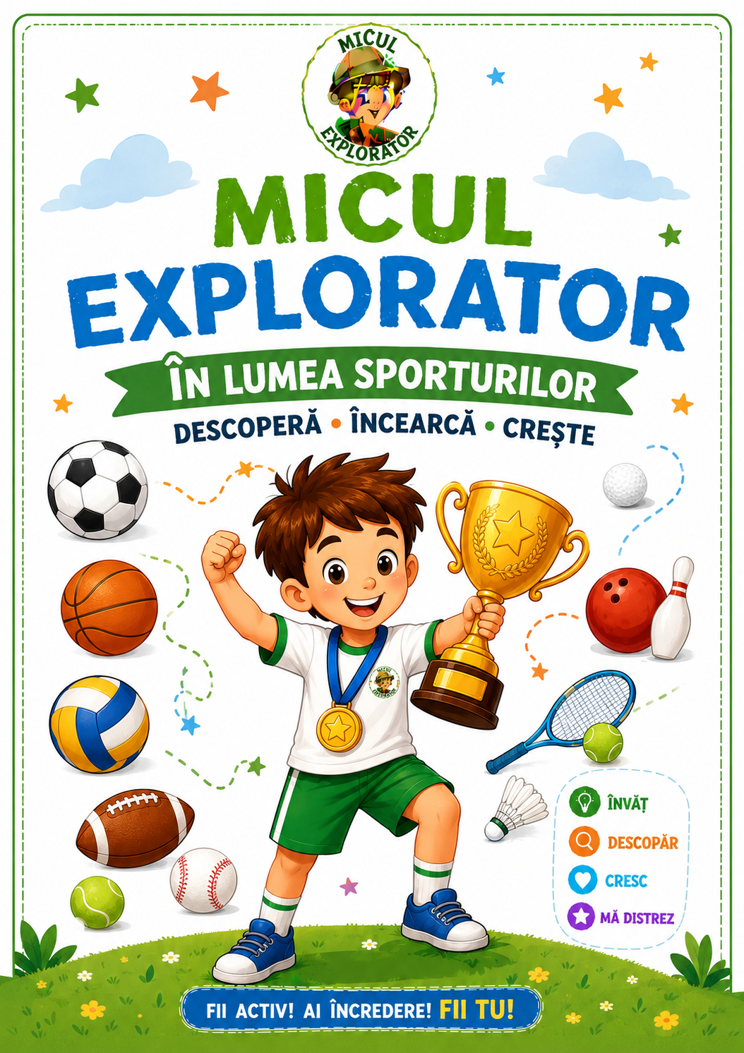 Pachet Complet Micul Explorator – 4 Cărți Digitale Educative pentru Copii